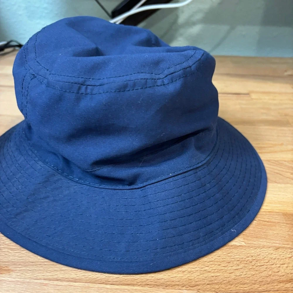 Vintage Tourney Hat Mens Large Blue Rain Bucket Cap Gore Tex Waterproof USA Made